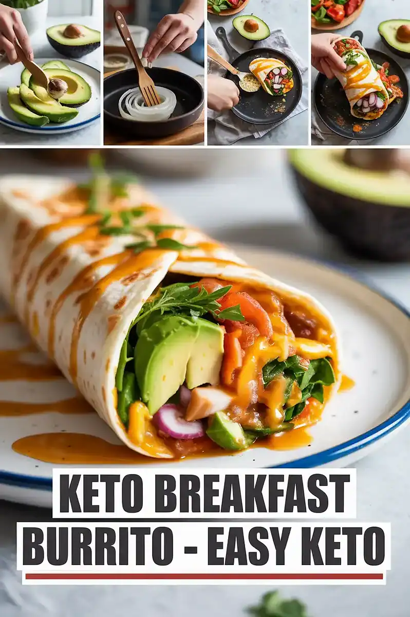 Keto Breakfast Burrito