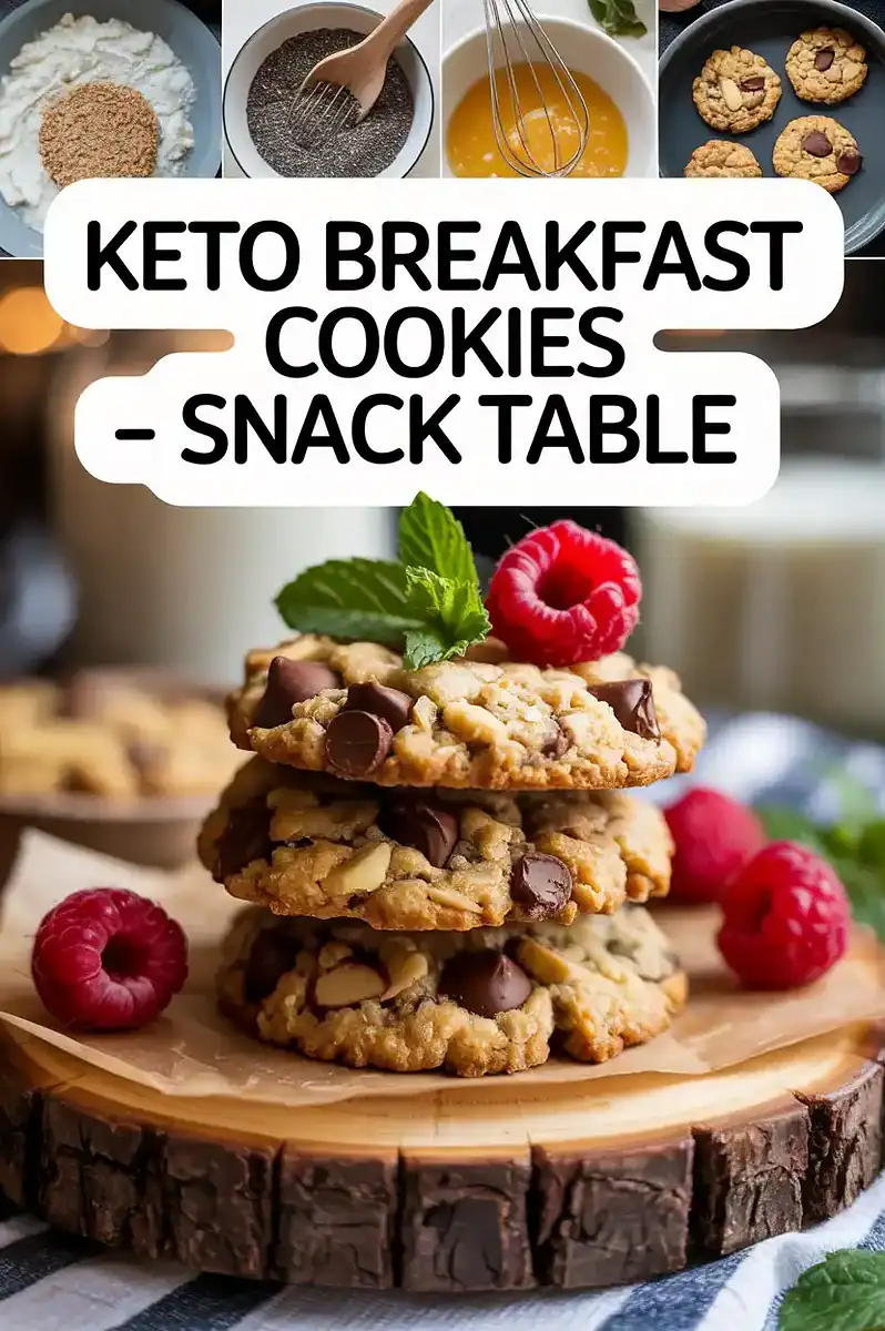 Keto Breakfast Cookies