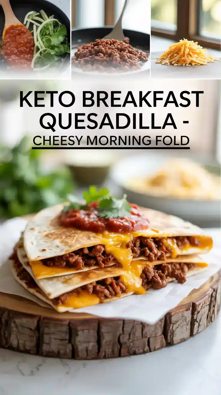 Keto Breakfast Quesadilla