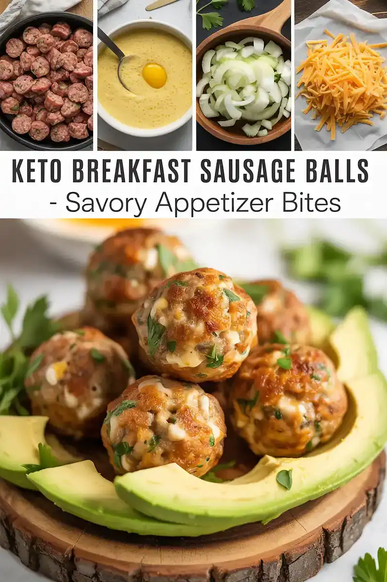 Keto Breakfast Sausage Balls