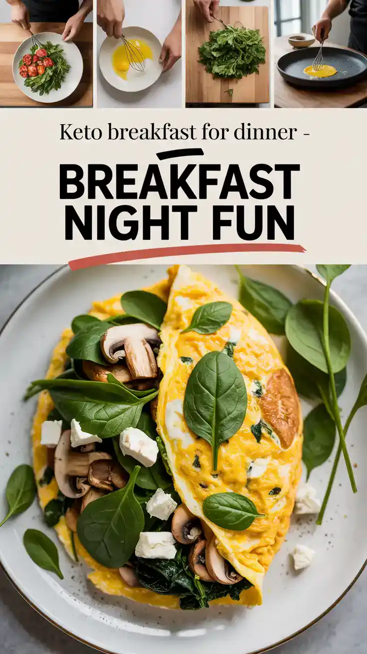 Keto Breakfast for Dinner