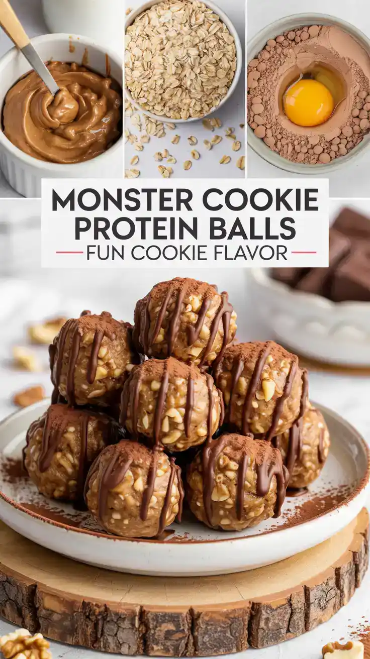 Monster Cookie Protein Balls