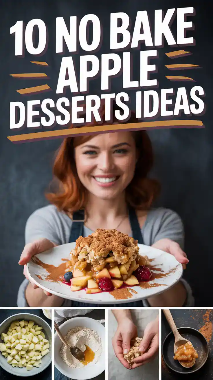 No Bake Apple Desserts