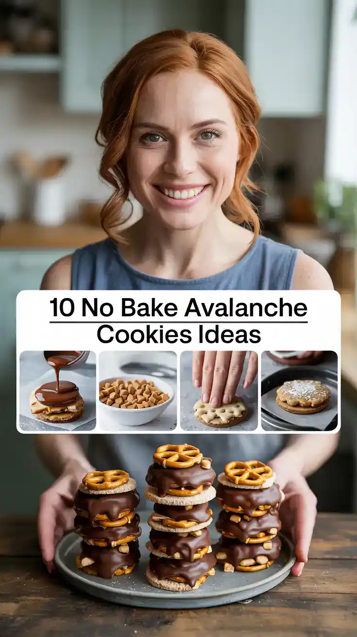 No Bake Avalanche Cookies