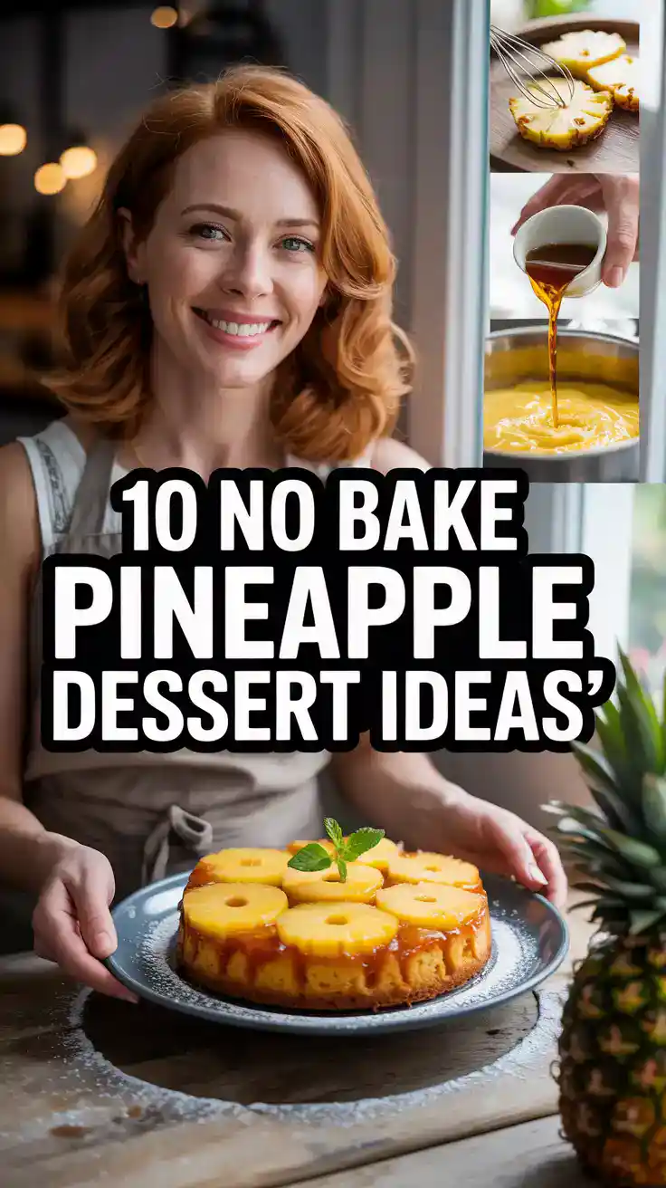 No Bake Pineapple Dessert