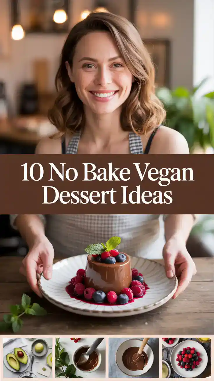 10 No Bake Vegan Dessert Ideas