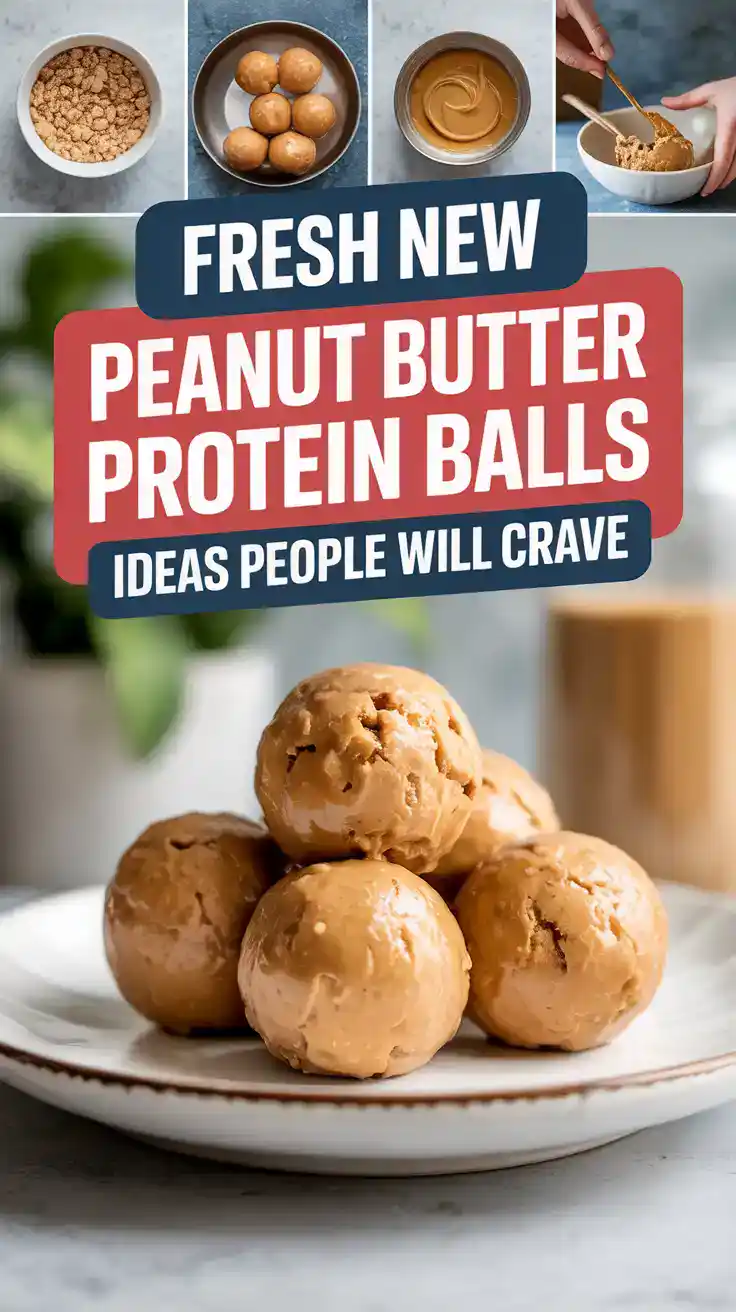 Peanut Butter Protein Balls