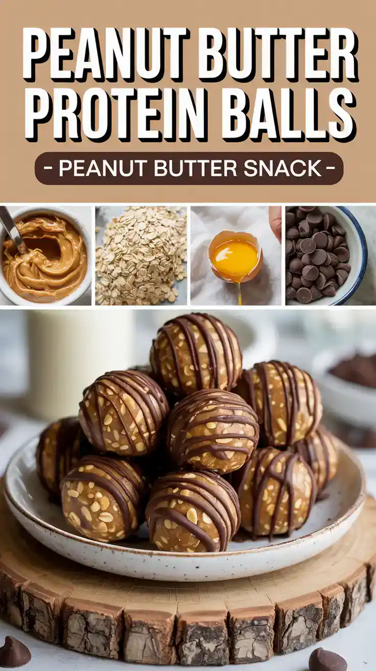 Peanut Butter Protein Balls - Peanut Butter Snack