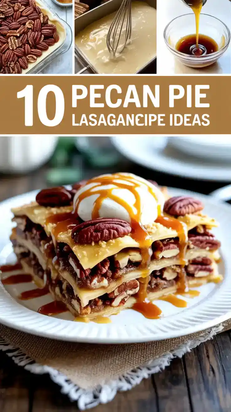 Pecan Pie Lasagna Recipe
