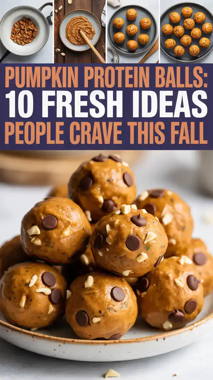 pumpkin protein balls
