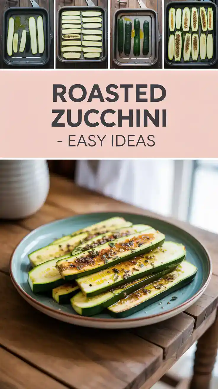 Roasted Zucchini - Easy Ideas