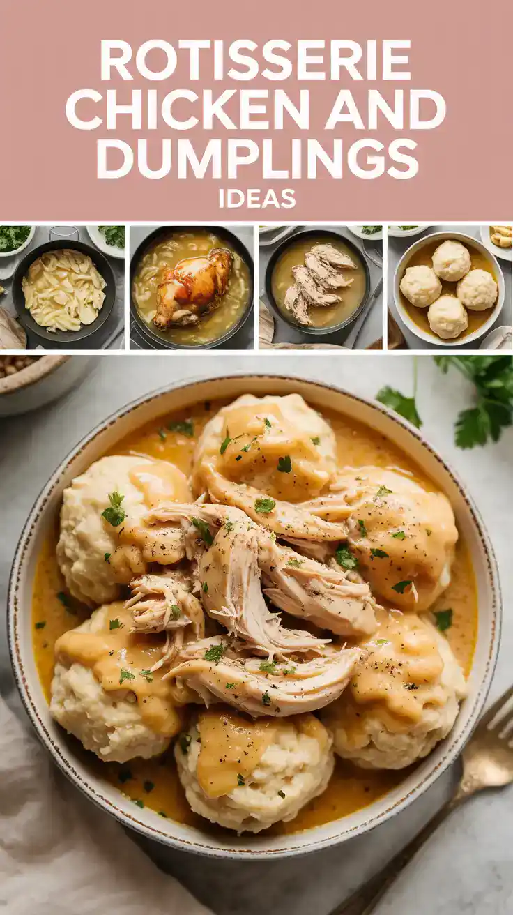 Rotisserie Chicken And Dumplings Ideas