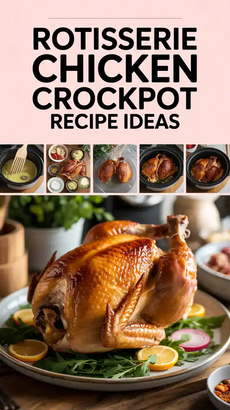 Rotisserie Chicken Crockpot