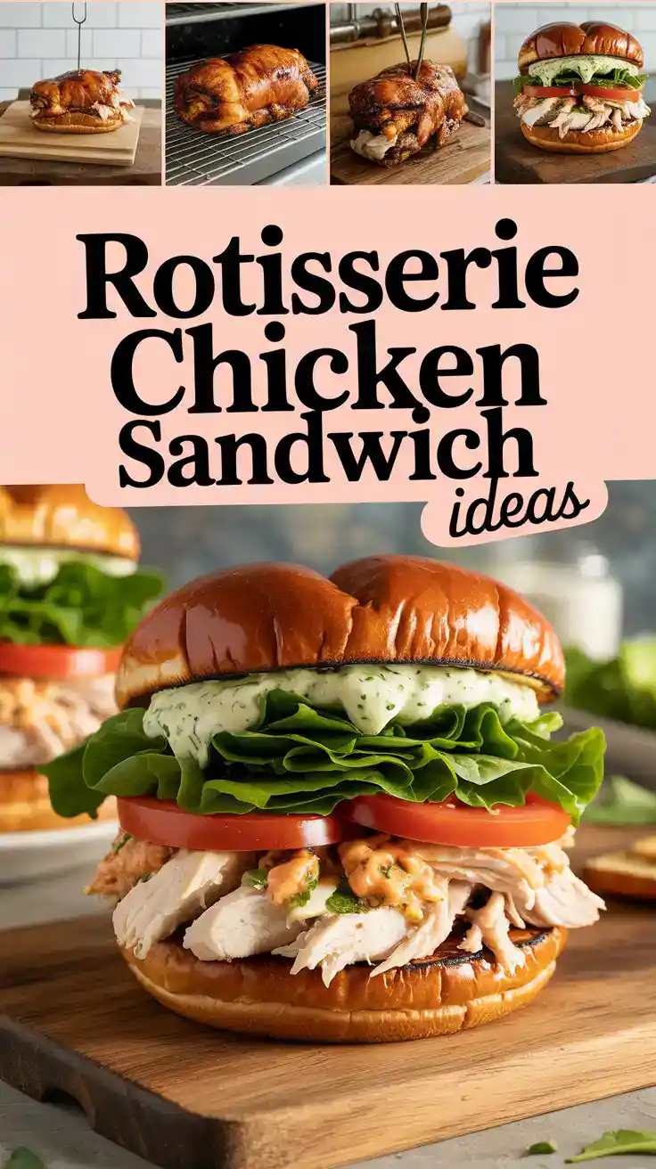 Rotisserie Chicken Sandwich Ideas