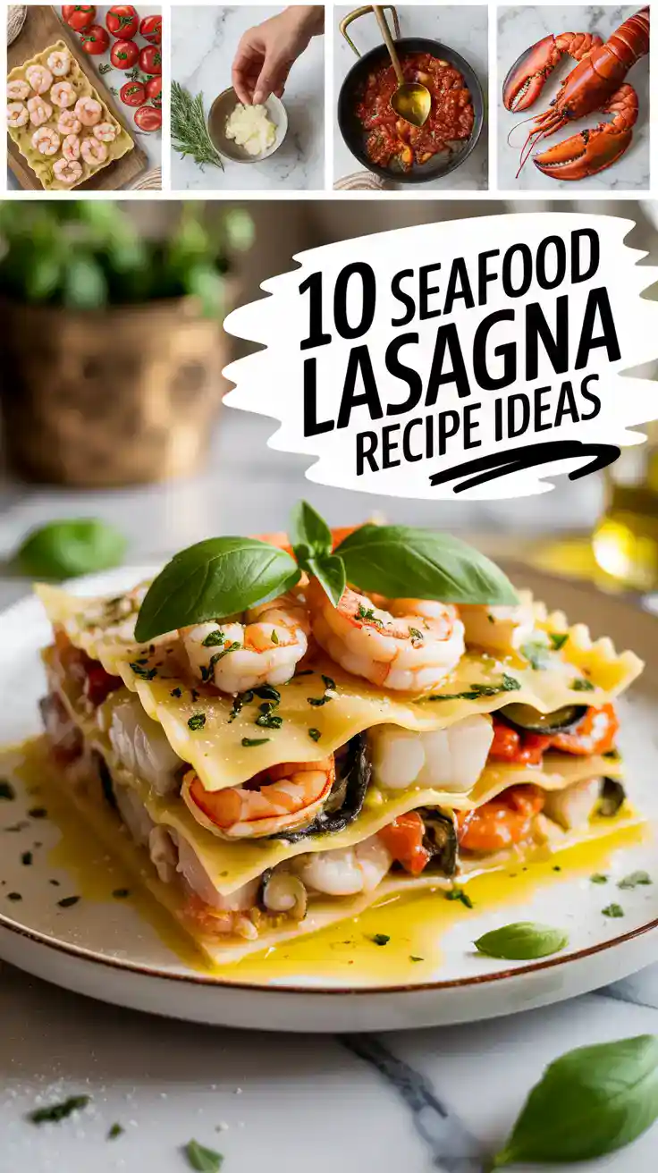 Seafood Lasagna Recipe