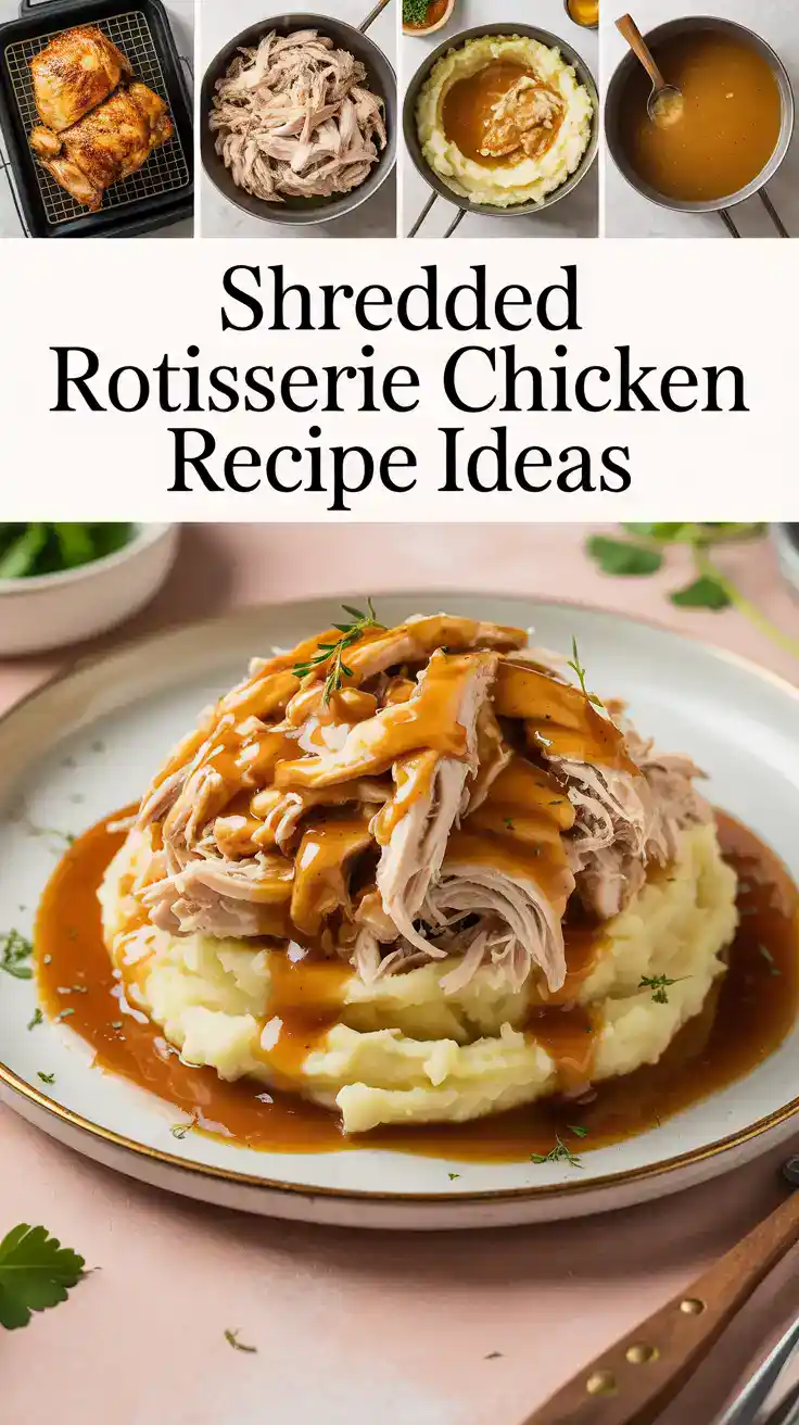 Shredded Rotisserie Chicken Recipe Ideas