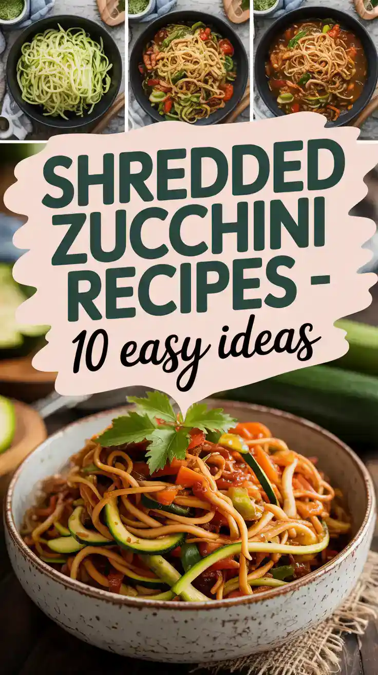 Shredded Zucchini Recipes