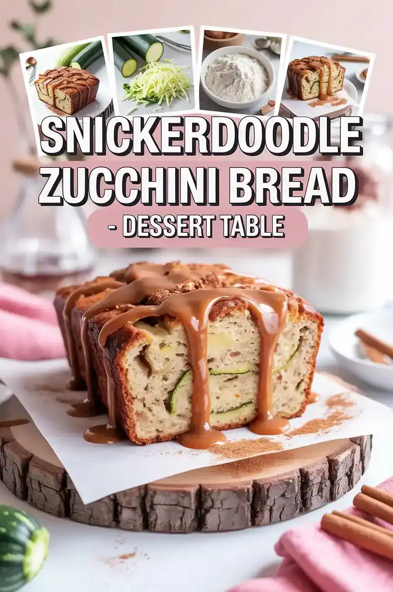 Snickerdoodle Zucchini Bread