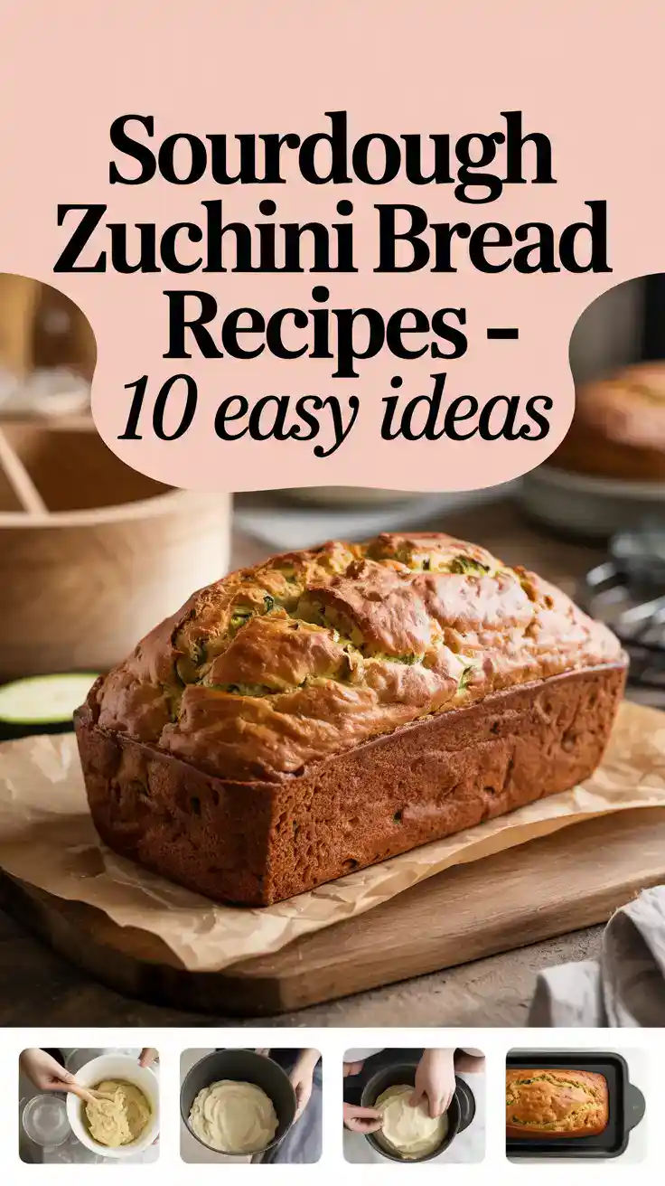 Sourdough Zucchini Bread - Easy Ideas