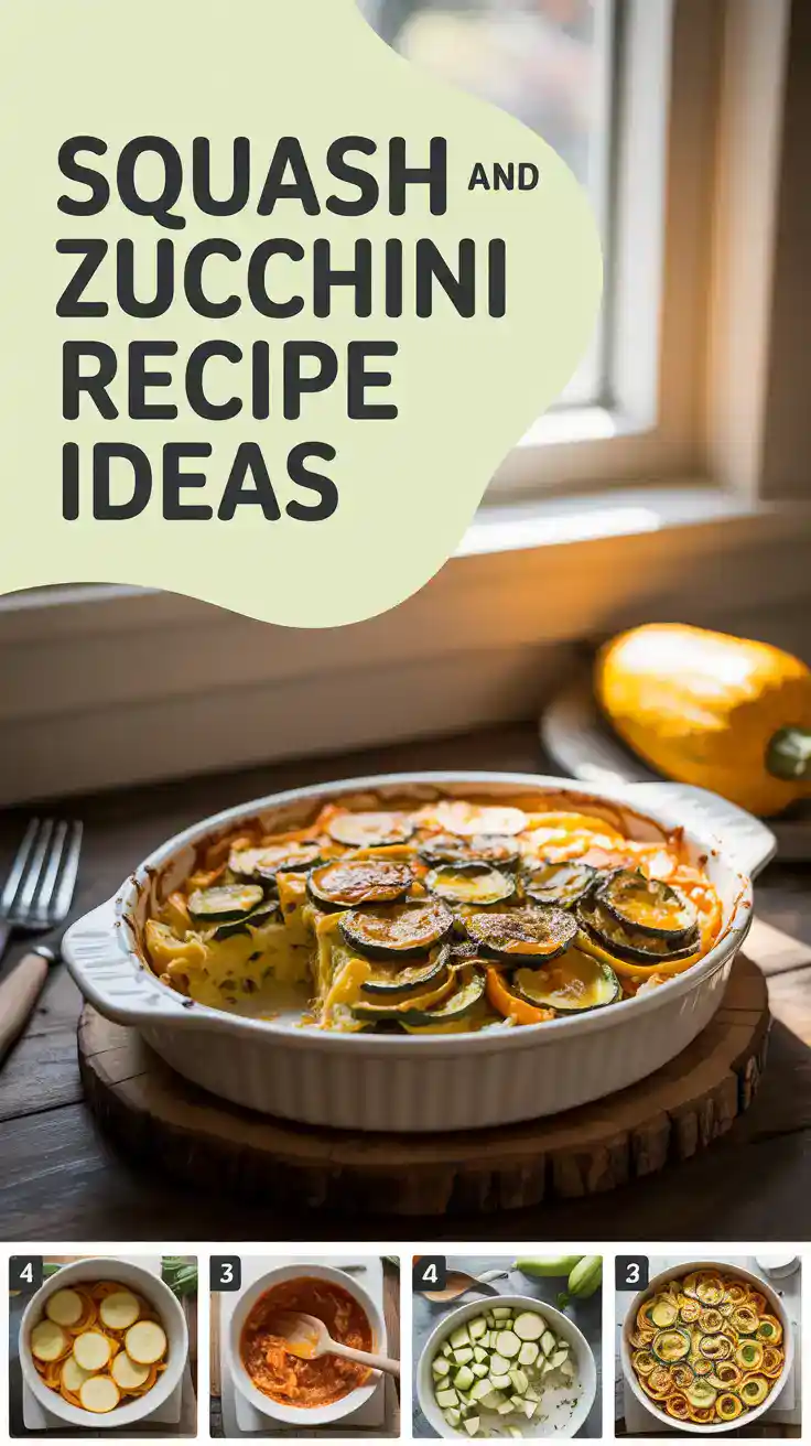 Squash And Zucchini Recipe Ideas