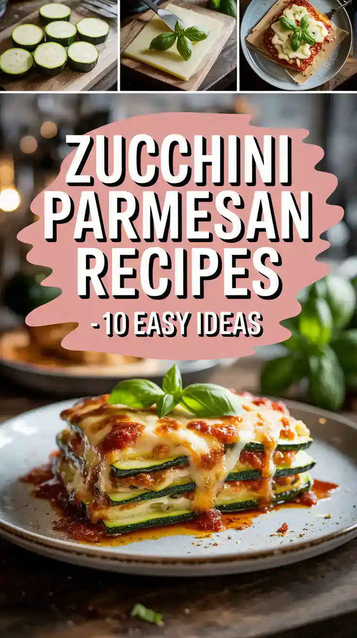 Zucchini Parmesan Recipes - Easy Ideas