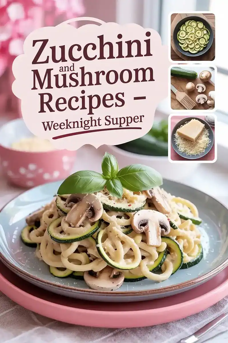 Zucchini and Mushroom Recipes