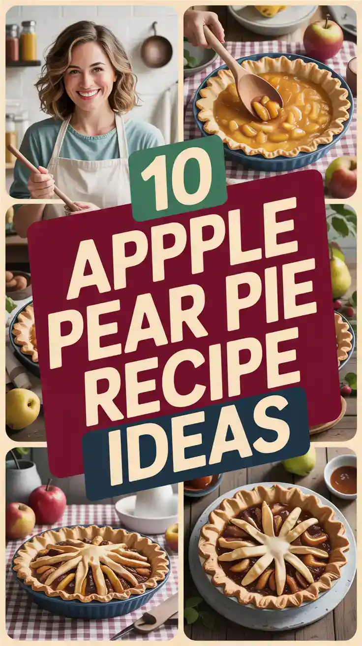 Apple Pear Pie Recipe