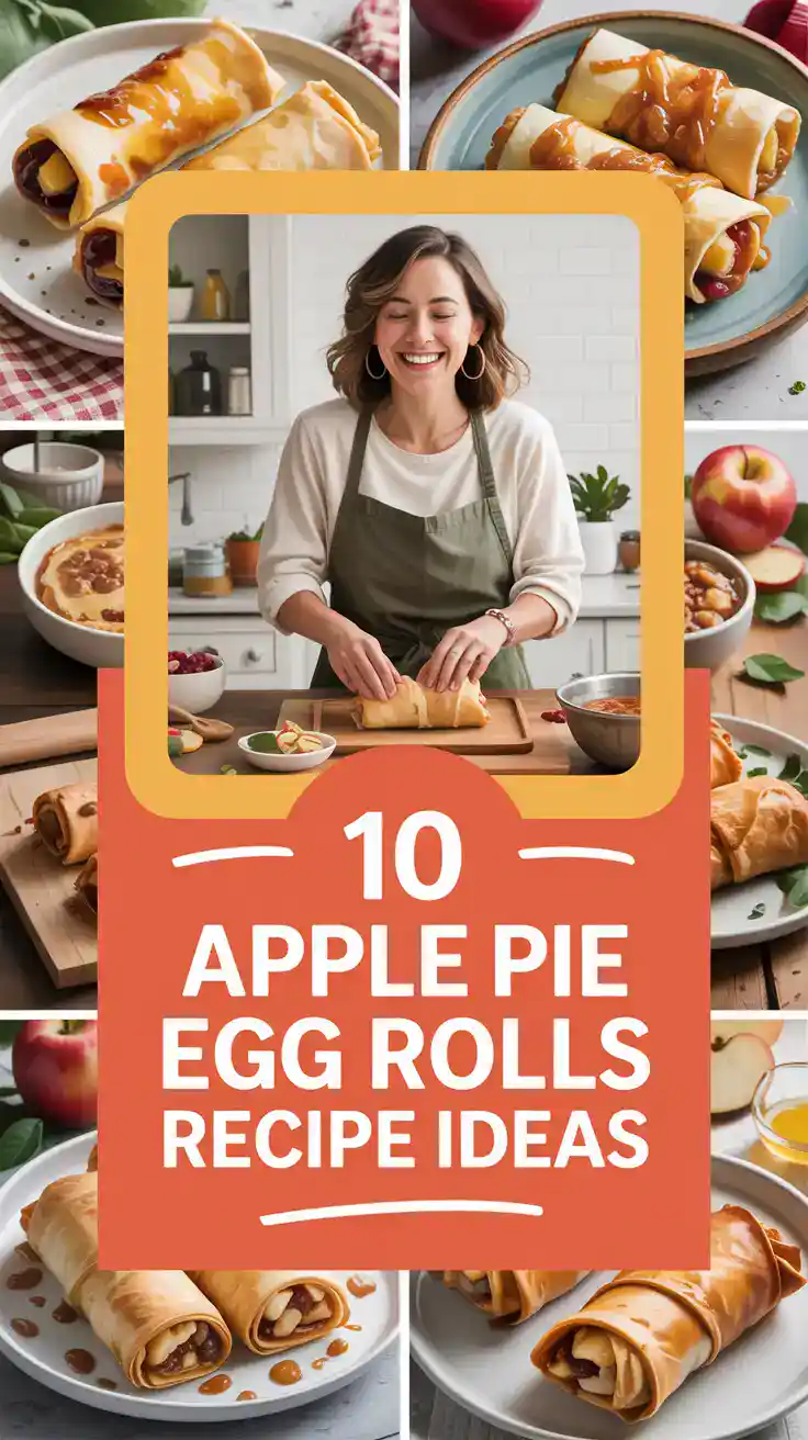 Apple Pie Egg Rolls Recipe