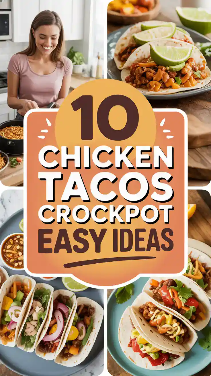 Chicken Tacos Crockpot Easy