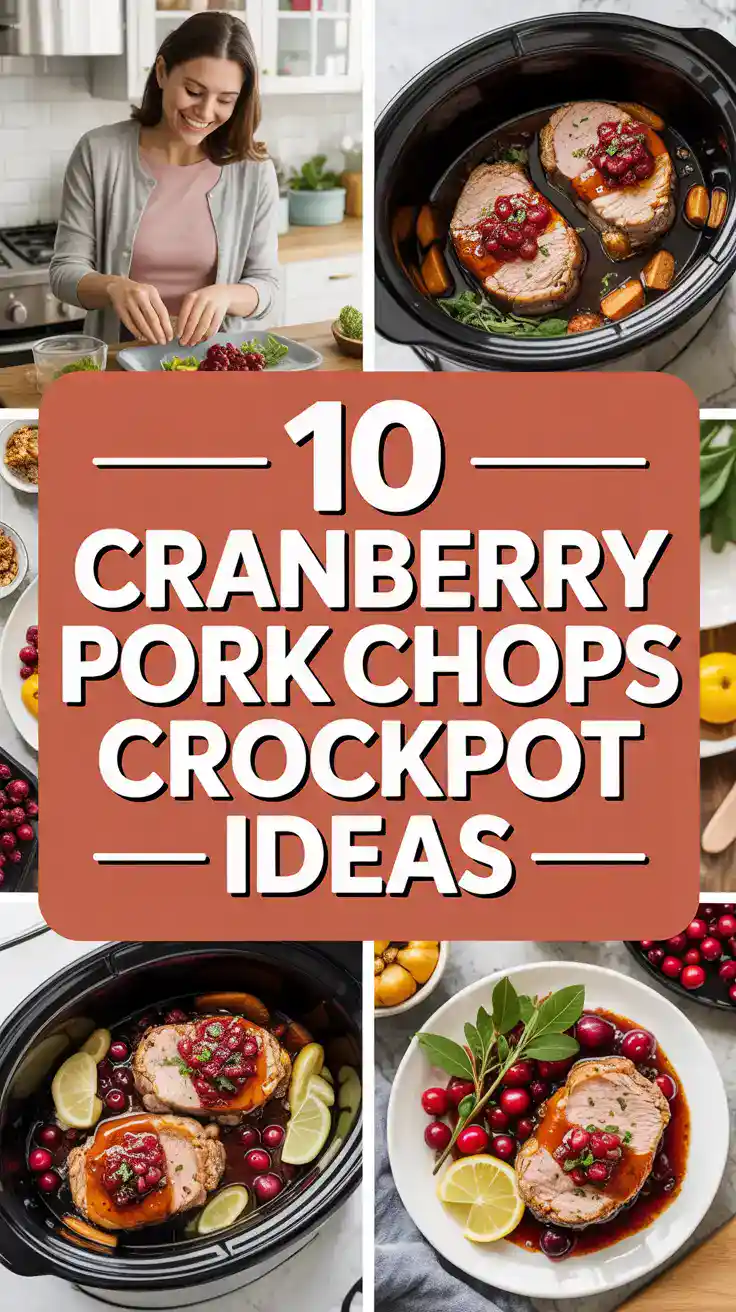 Cranberry Pork Chops Crockpot
