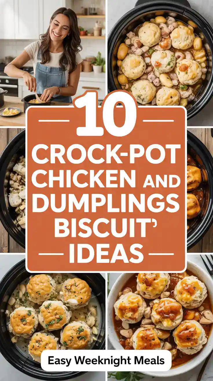 Crockpot Chicken And Dumplings Biscuits