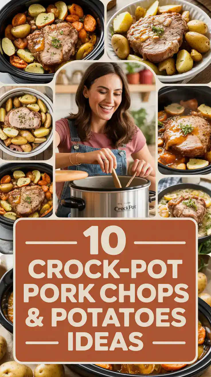 Crockpot Pork Chops And Potatoes
