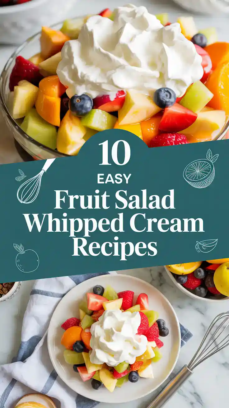 Fruit Salad Whipped Cream