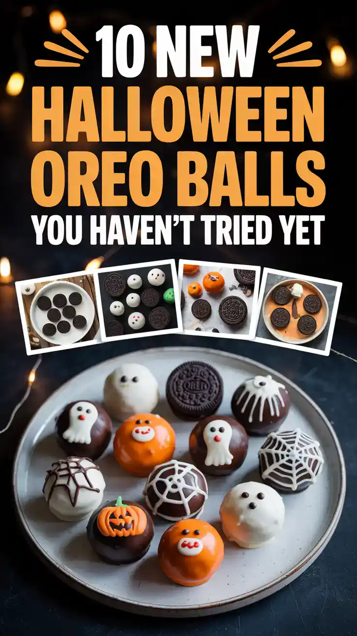 Halloween Oreo Balls