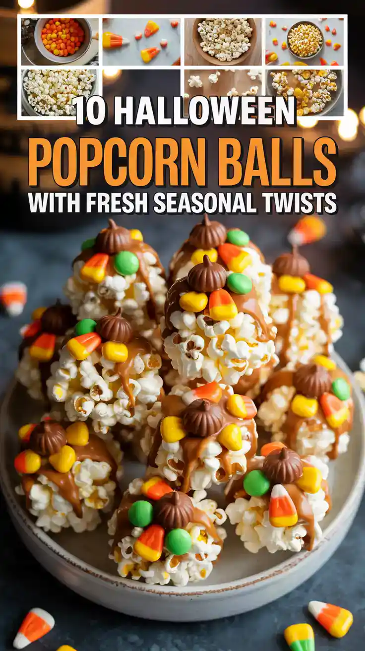 Halloween Popcorn Balls