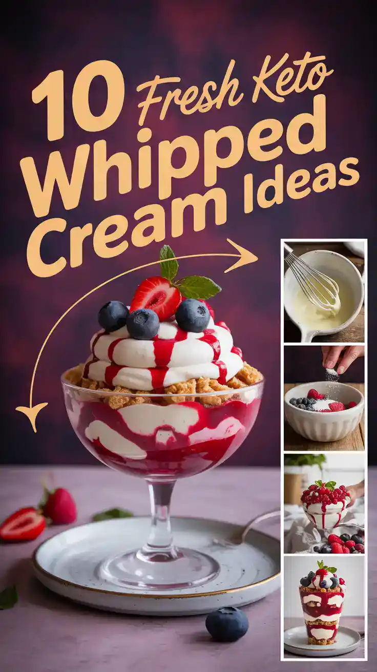 Keto Whipped Cream Recipes