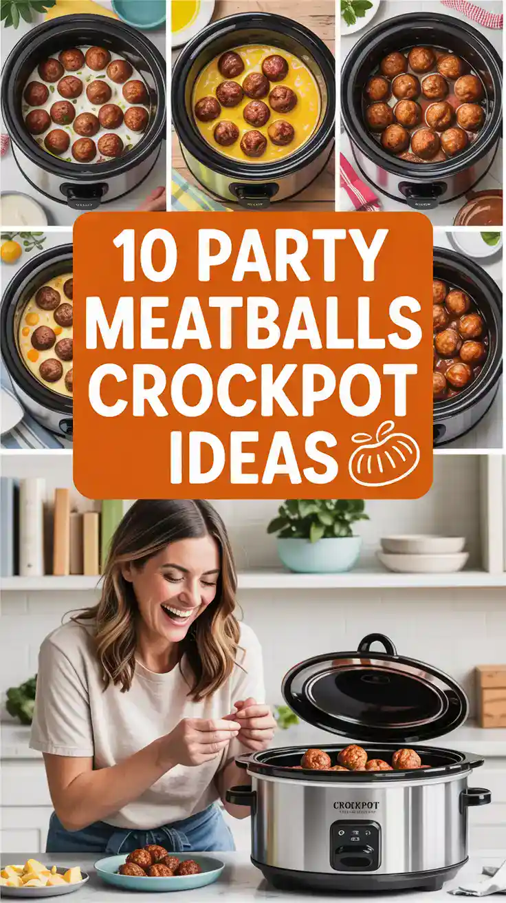 Party Meatballs Crockpot
