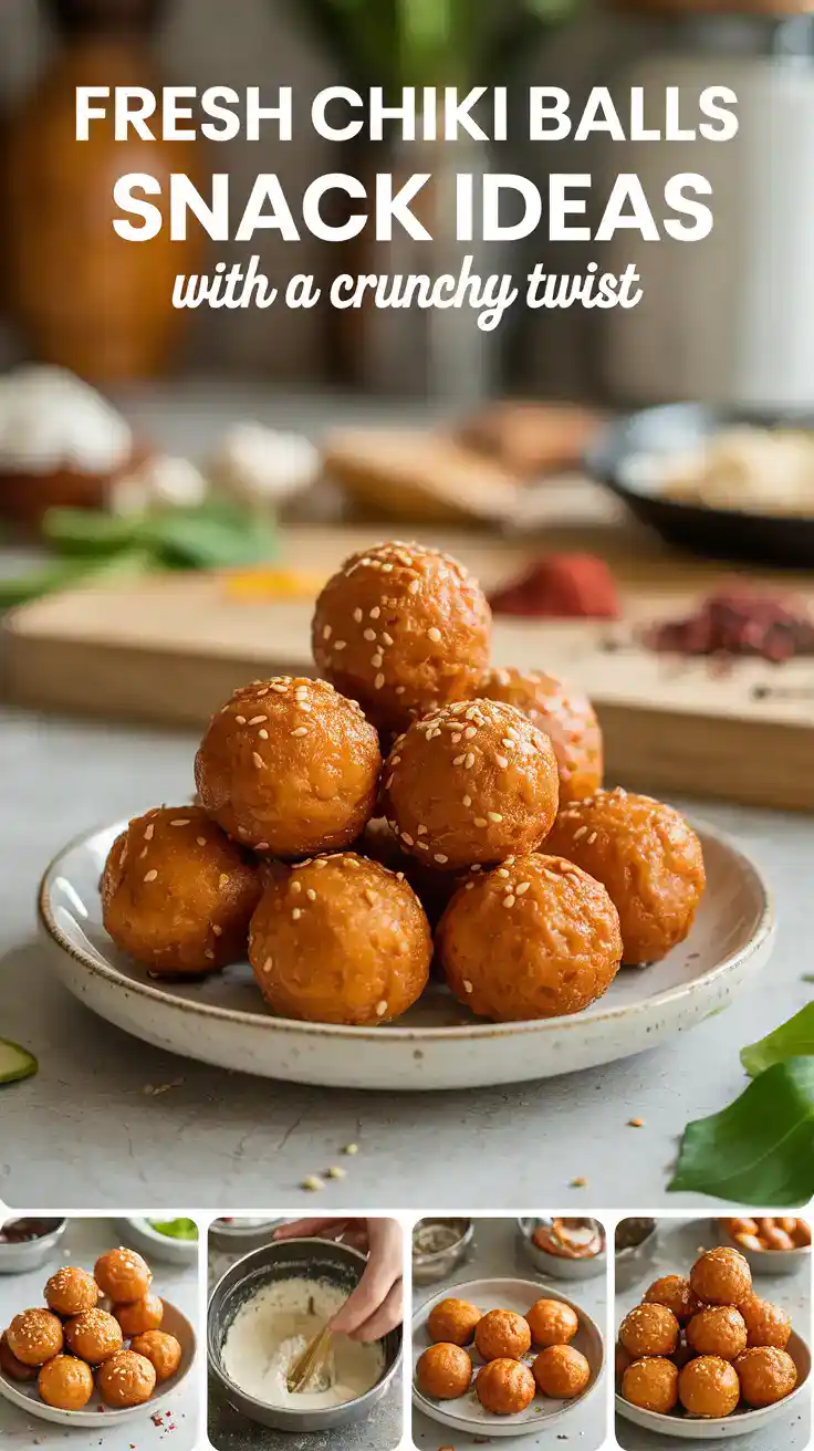 Quick And Creative Chiki Balls Snack Collection