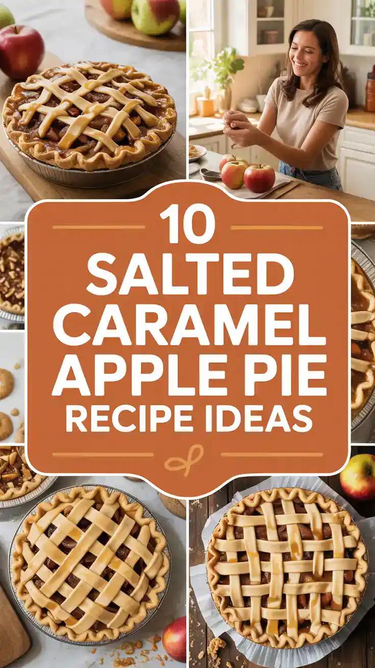 Salted Caramel Apple Pie