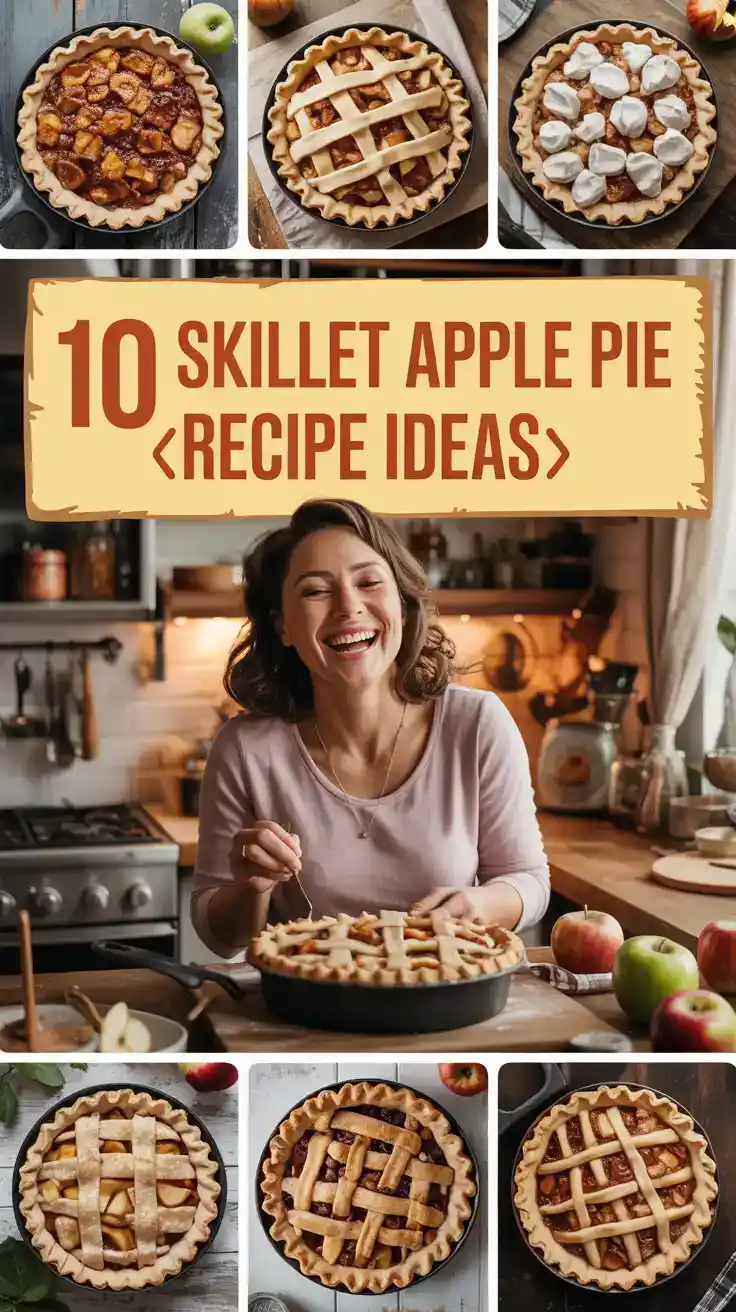 Skillet Apple Pie Recipe