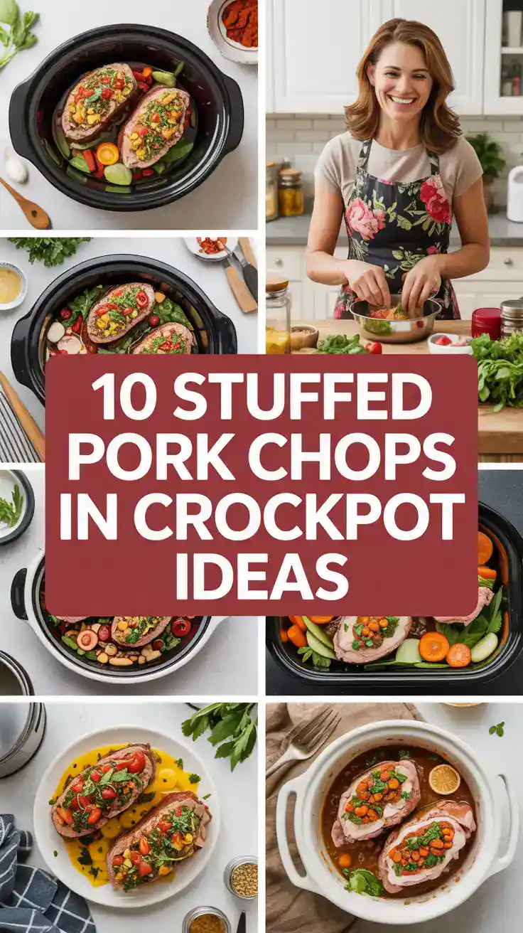 Stuffed Pork Chops In Crockpot