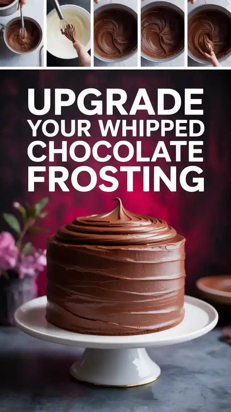Upgrade Your Whipped Chocolate Frosting