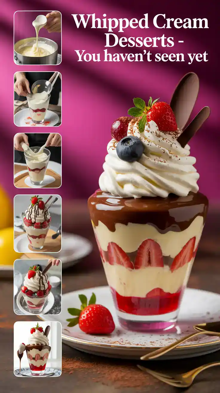 Whipped Cream Desserts