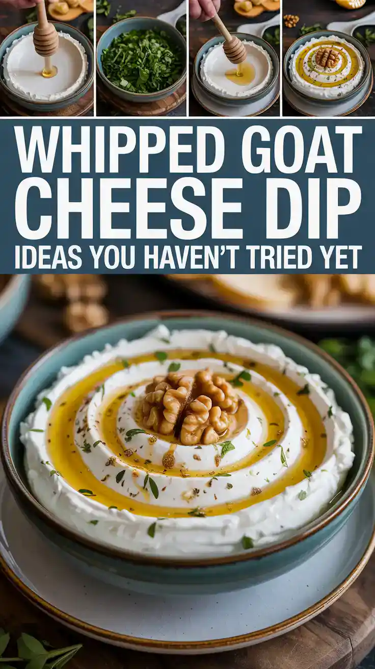 Whipped Goat Cheese Dip
