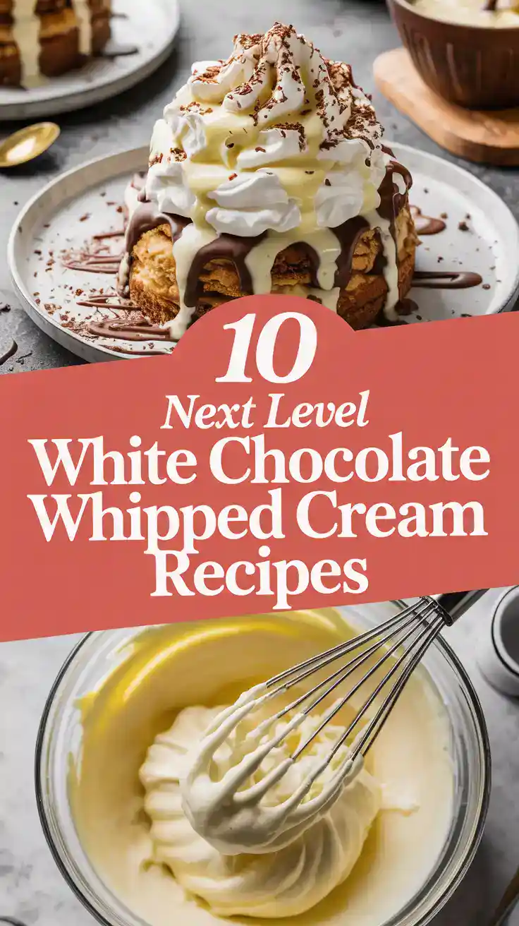 White Chocolate Whipped Cream