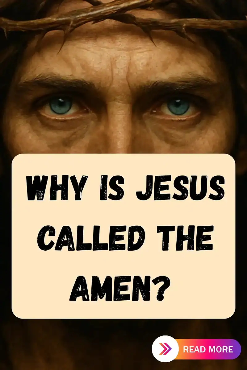 Jesus Revealed AsThe Amen - Revelation 3:14