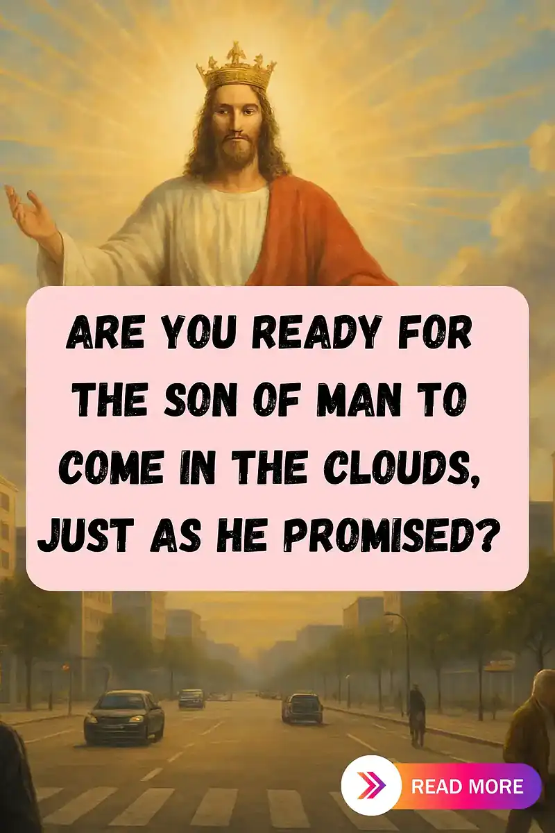 Are You Ready for the Son of Man to Come in the Clouds, Just as He Promised?