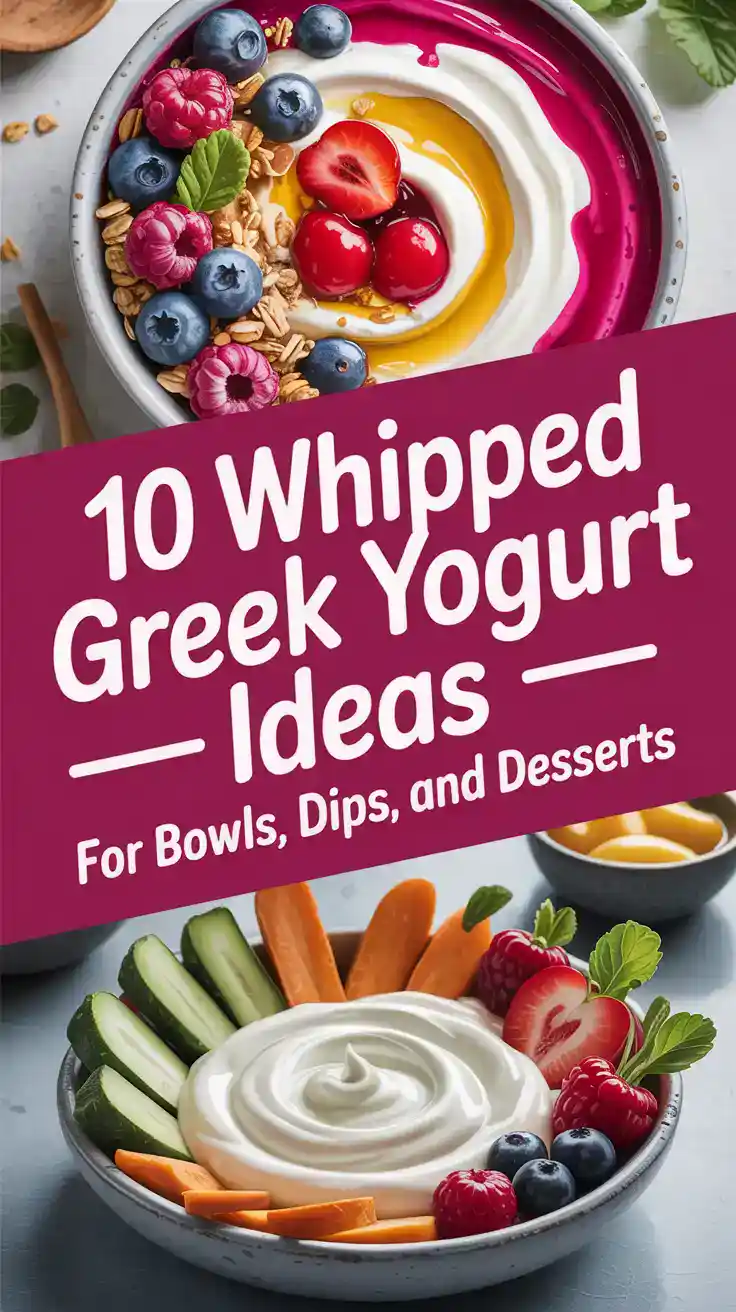 whipped greek yogurt
