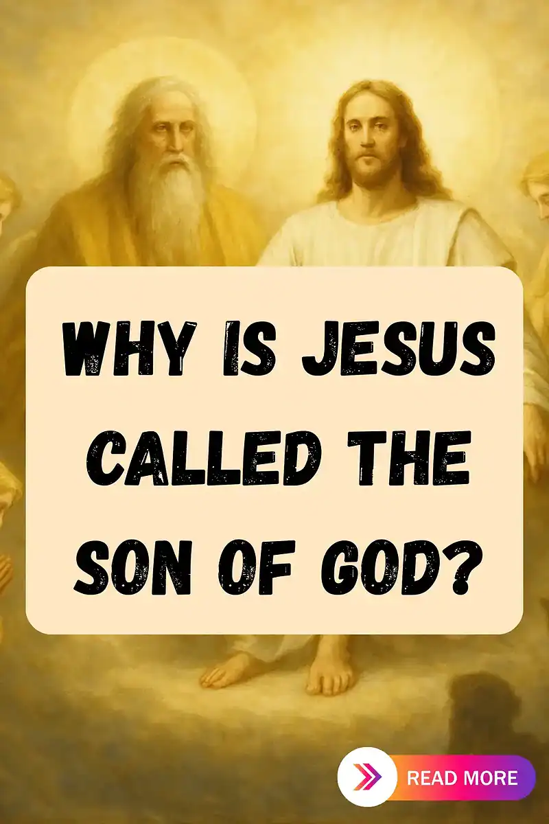 Why is Jesus called Son?