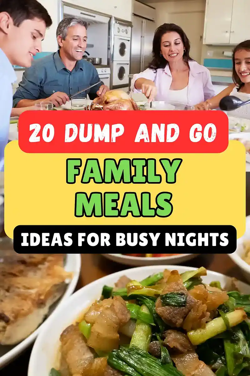 20 Easy Dump and Go Meals for Busy Families